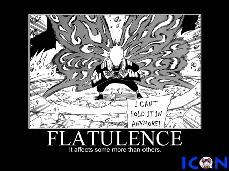 Choji VS Flatulence