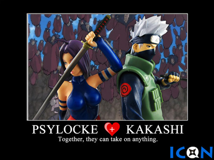 Psylocke + Kakashi